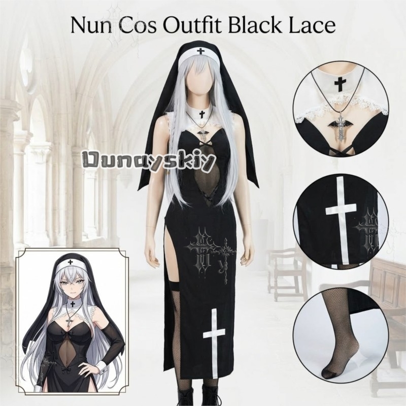 KS*06Original Nun Cos Outfit B - Photography Outfit 评论和价格