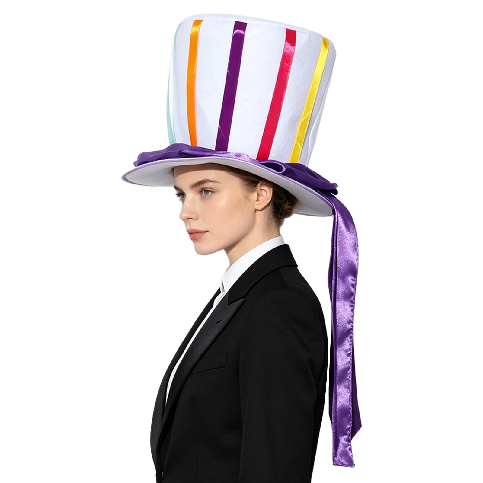 Foldable Rainbow Top Hat Color - Photography Day 评论和价格