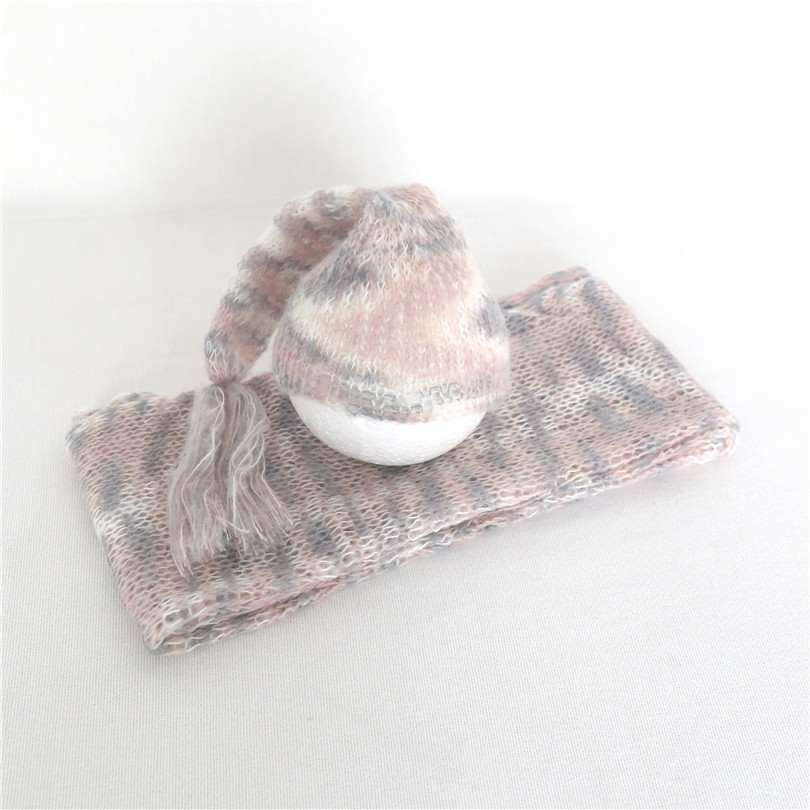 Knit Jersey Wrap And Hat Sets  - Photography Outfit 评论和价格