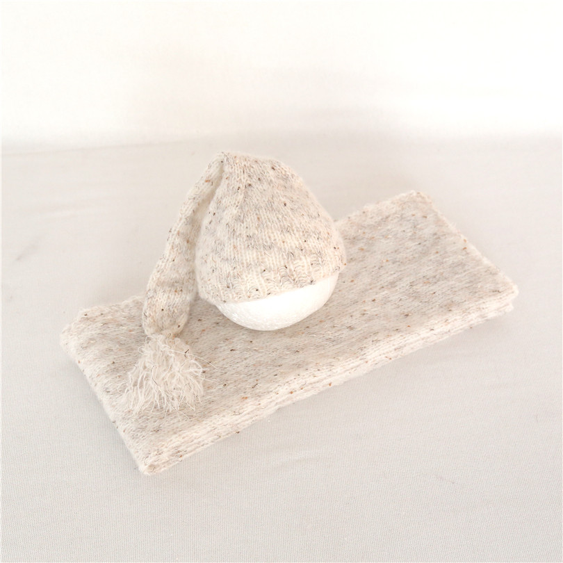 Knit Jersey Wrap And Hat Sets  - Photography Outfit 评论和价格