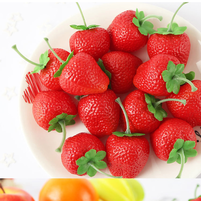 10/20Pcs Artificial Strawberri - Photography Day 评论和价格
