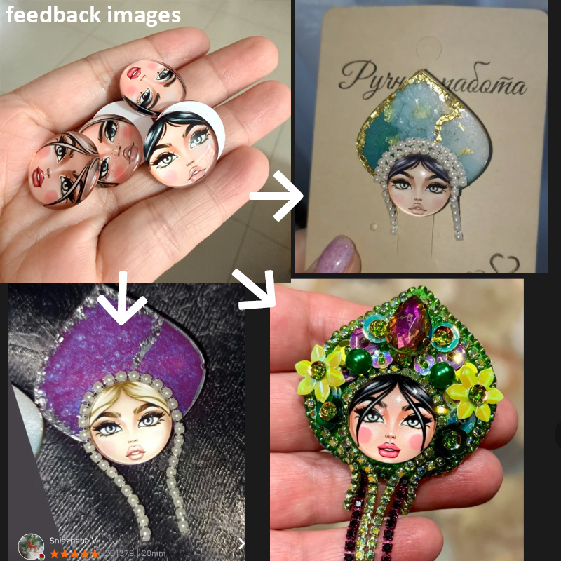New Russian Doll Face Matryosh - Photography News 评论和价格