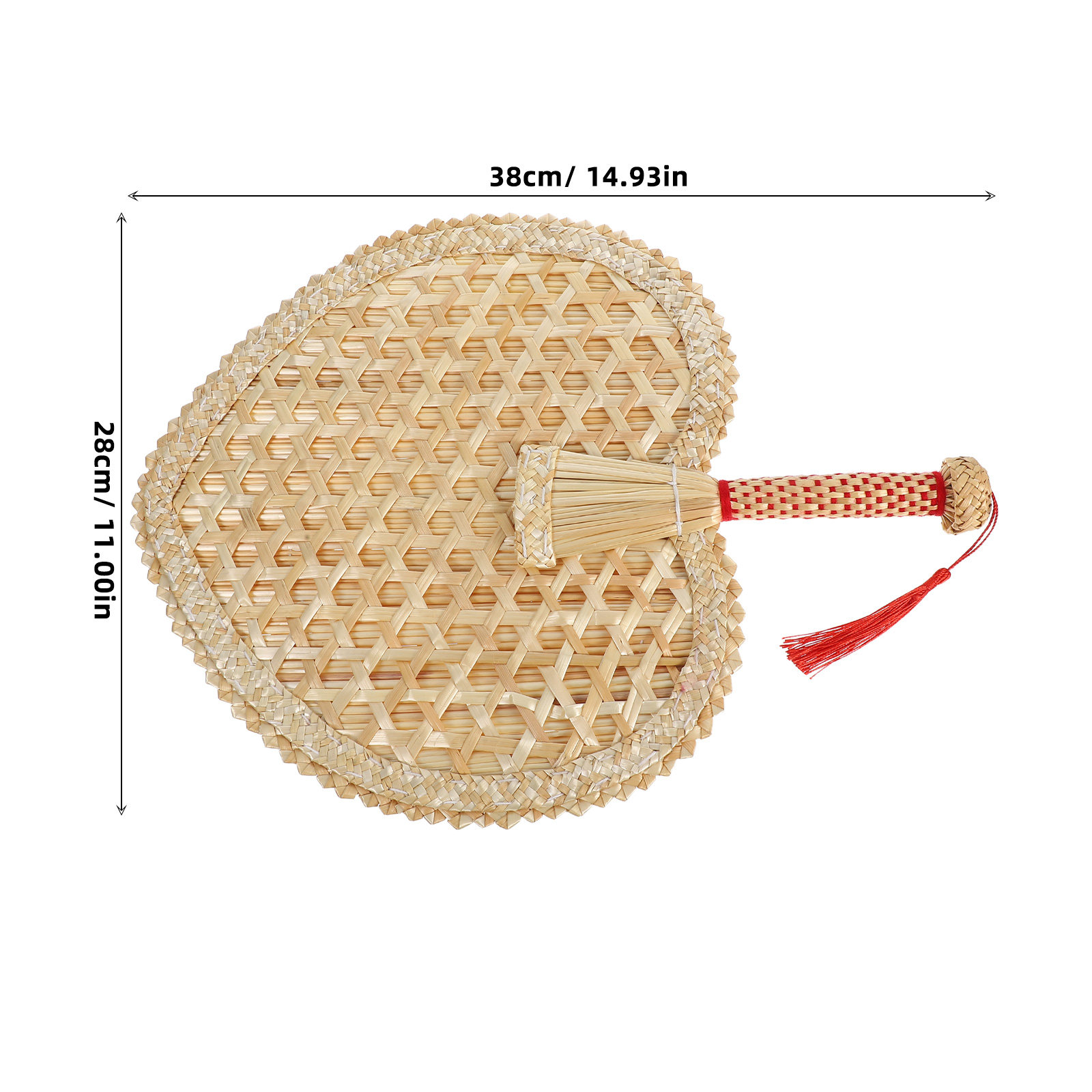 Woven Straw Hand Fan Portable  - Photography Day 评论和价格