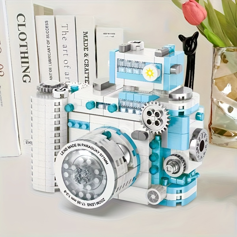 DIY Retro Building Block Camer - Photography Journalism 评论和价格
