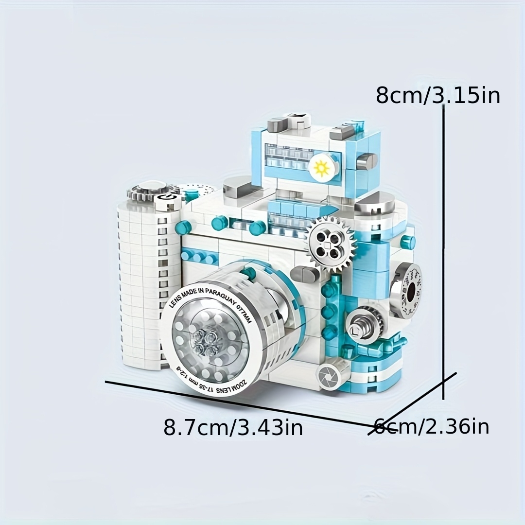 DIY Retro Building Block Camer - Photography Journalism 评论和价格