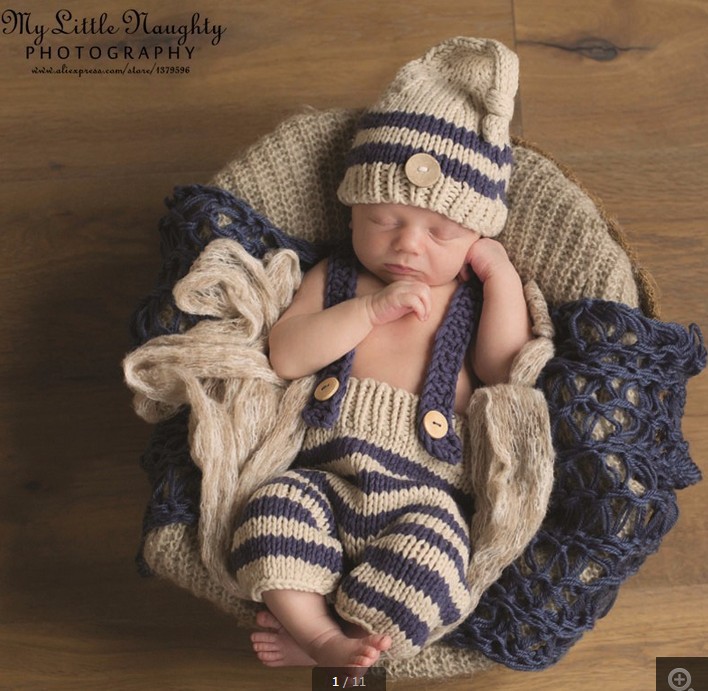 Baby Photo Costume Clothes New - Photography Outfit 评论和价格