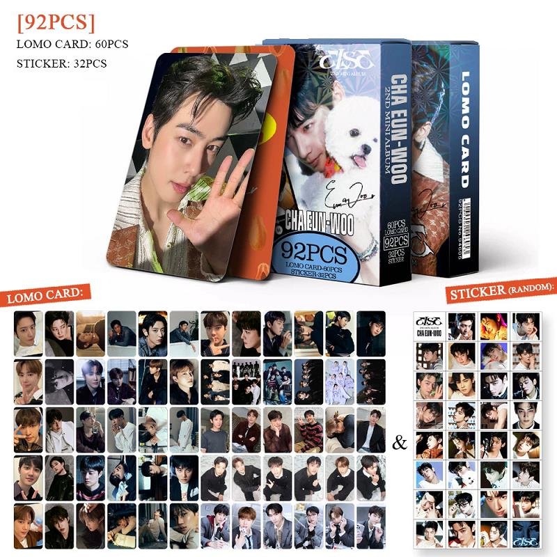 92PCS Cha Eun-Woo New Album EL - Photography News 评论和价格