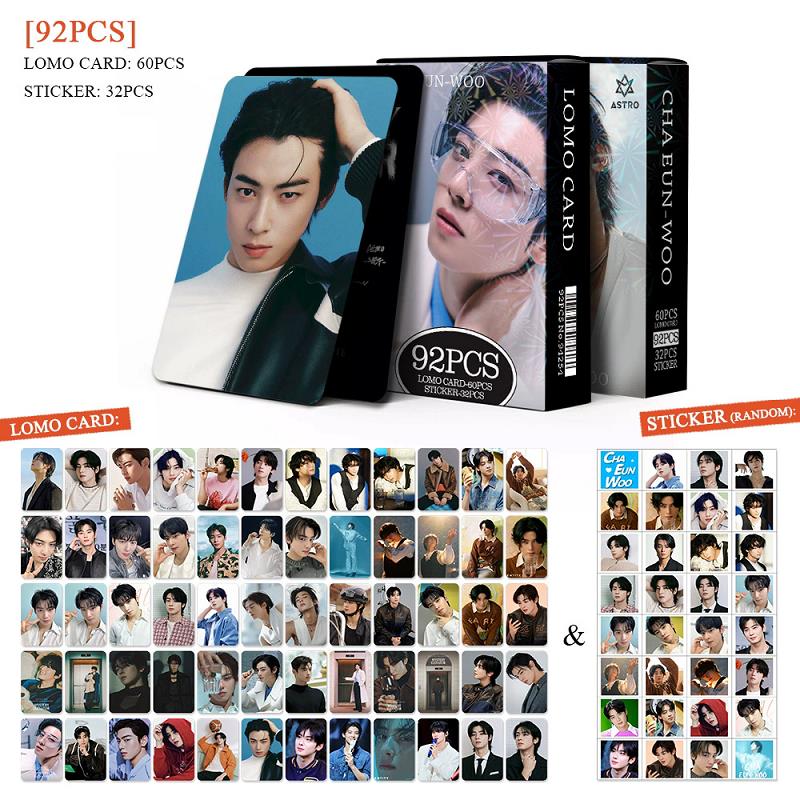 92PCS Cha Eun-Woo New Album EL - Photography News 评论和价格