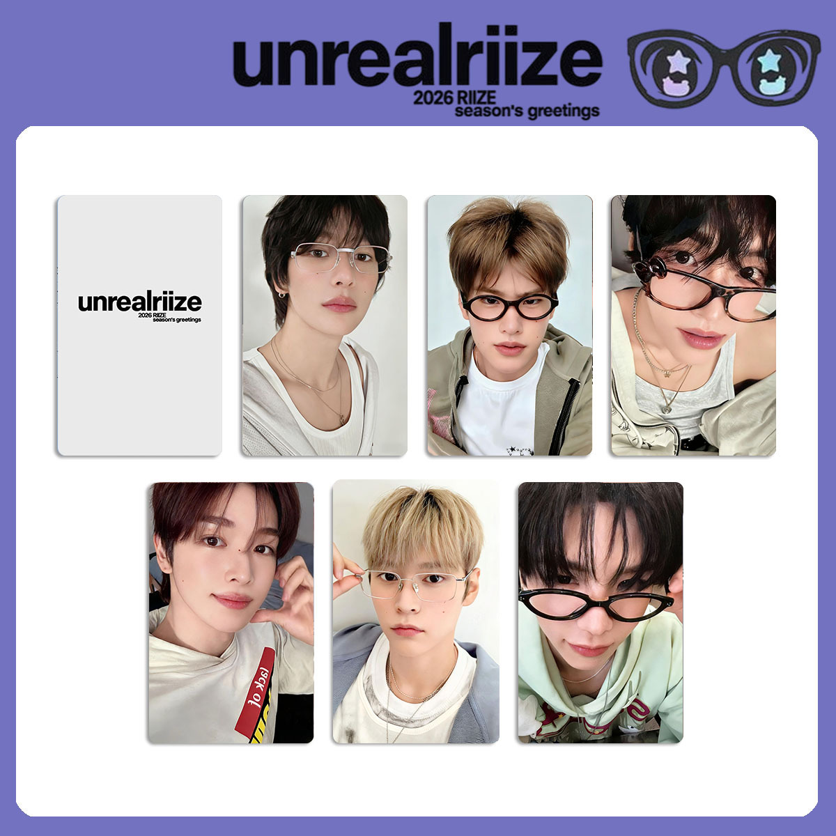 6PCS new male group RIIZE albu - Photography News 评论和价格