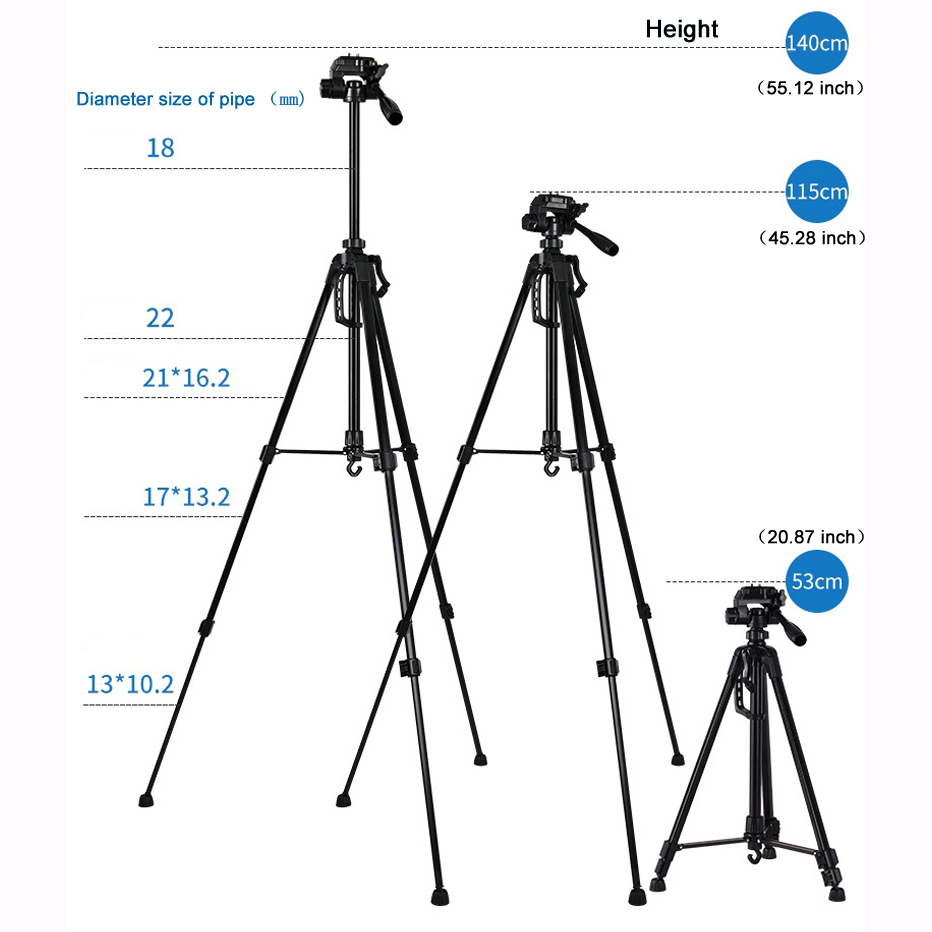 55inch Universal Tripod Stand  - Photography Journalism 评论和价格