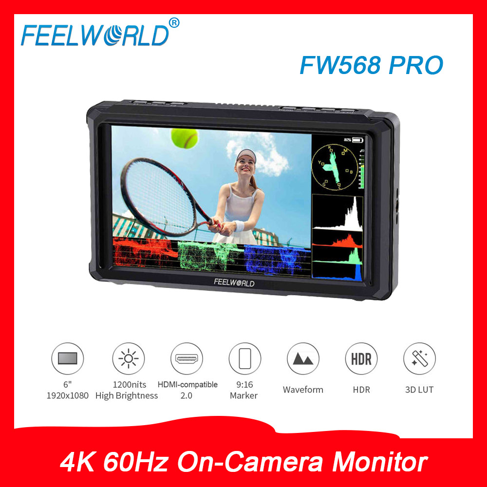 FEELWORLD FW568 PRO On-Camera  - Photography Pro 评论和价格
