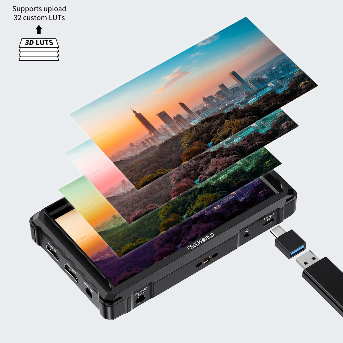 FEELWORLD FW568 PRO On-Camera  - Photography Pro 评论和价格
