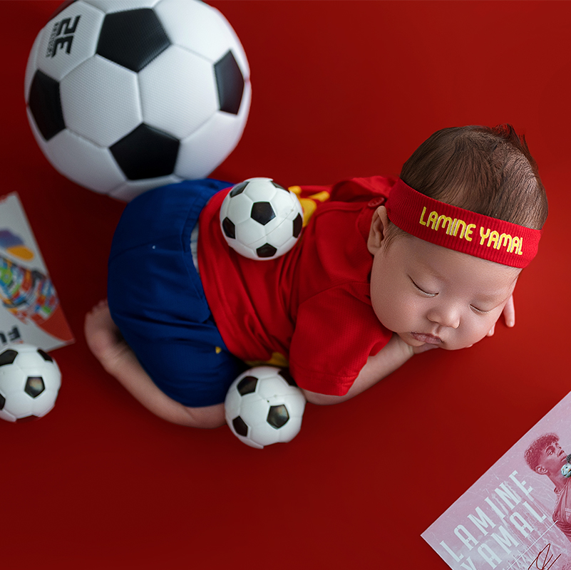 2026 Football Cup Theme Baby B - Photography Outfit 评论和价格