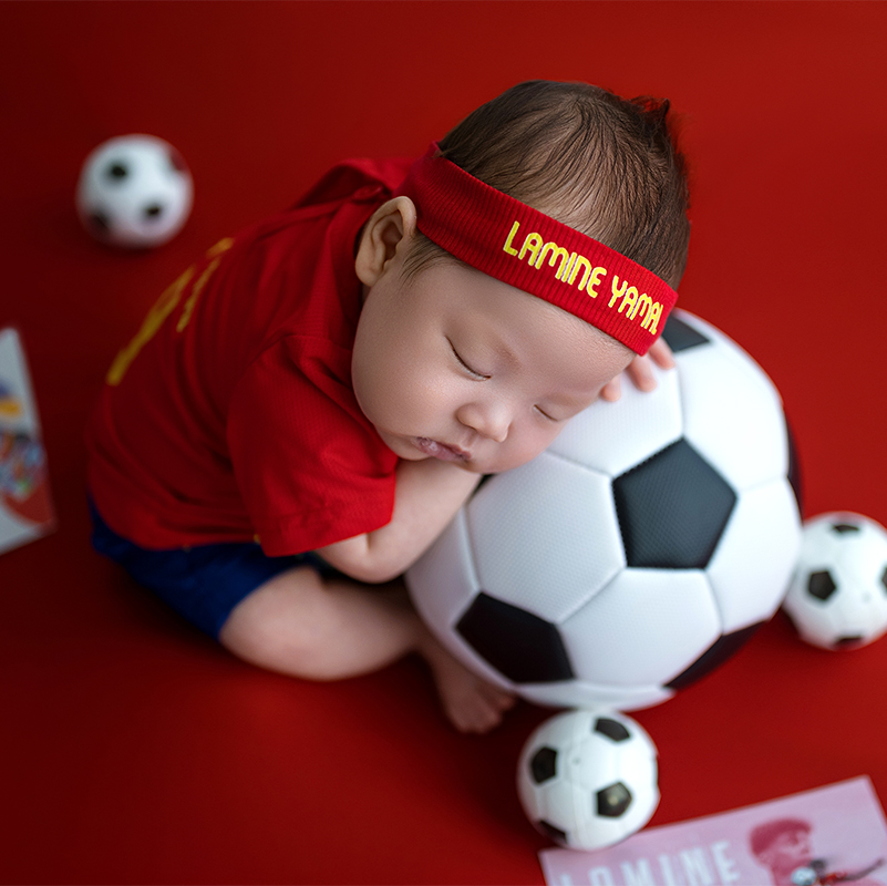 2026 Football Cup Theme Baby B - Photography Outfit 评论和价格