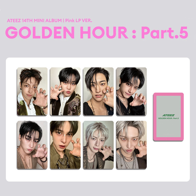 8Pcs/Set Idol Boys ATEEZ New A - Photography News 评论和价格