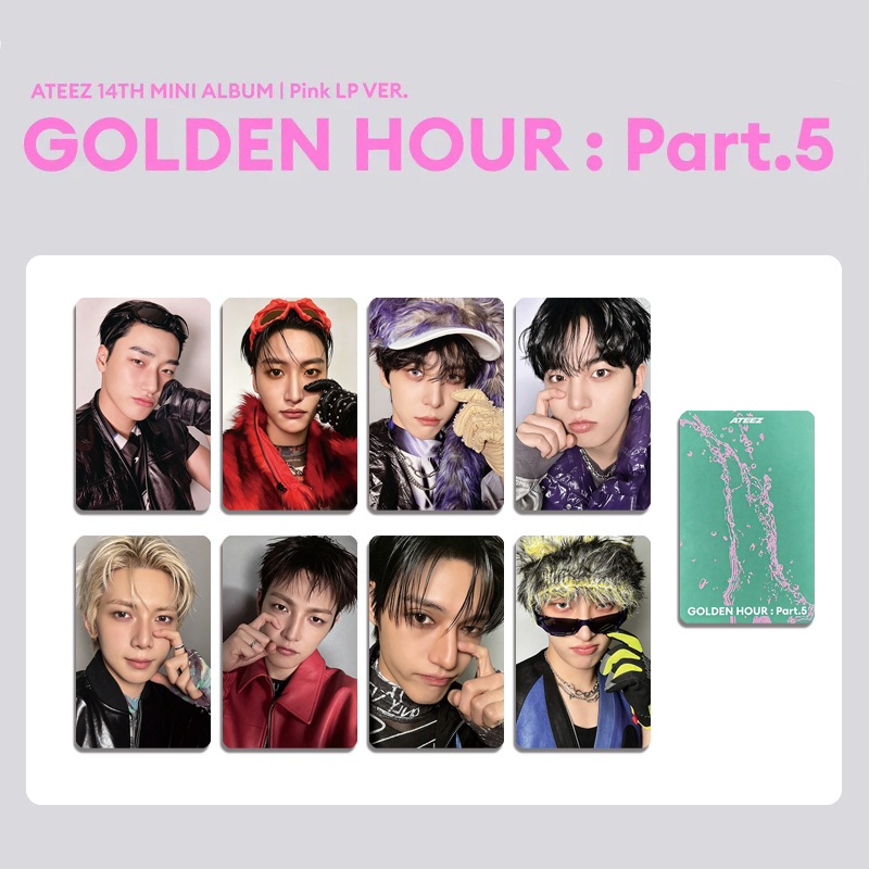 8Pcs/Set Idol Boys ATEEZ New A - Photography News 评论和价格